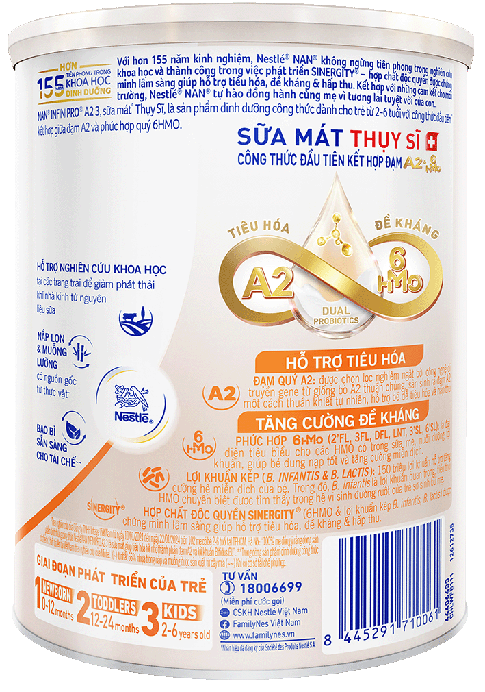 sữa mát nan infinipro a2 3