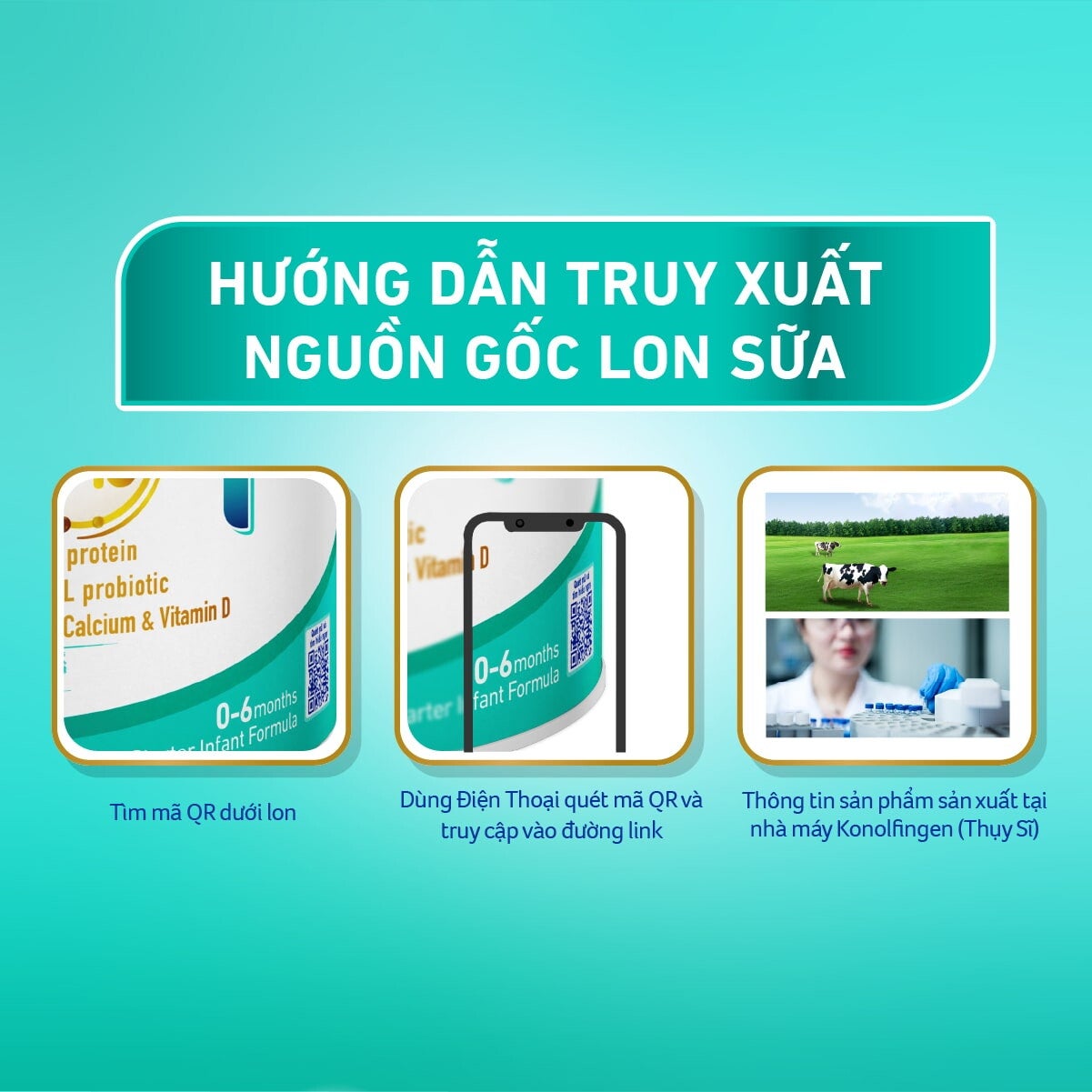 cách truy xuất lon sữa