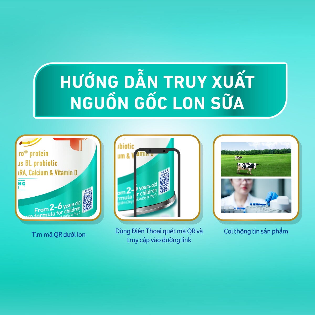 truy xuất nguồn gốc lon sữa