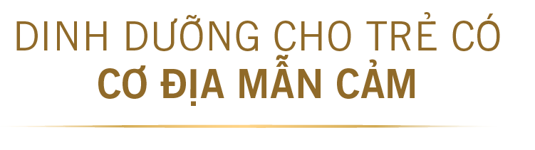 Dinh dưỡng cho trẻ có cơ địa mẫn cảm