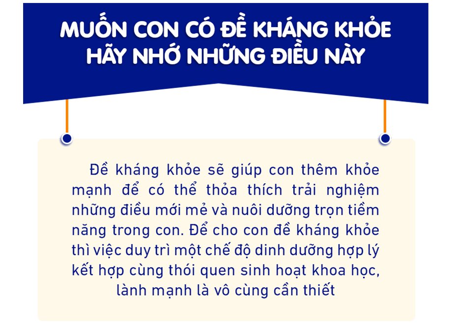 Muốn tăng sức đề kháng cho bé hãy nhớ những điều này