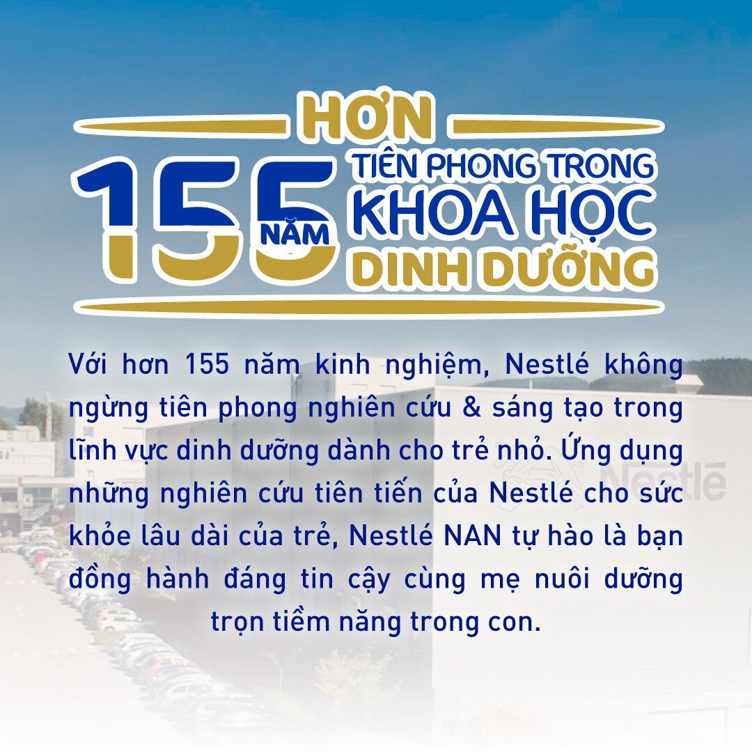 NAN 155 NĂM TIÊN PHONG KHOA HỌC DINH DƯỠNG