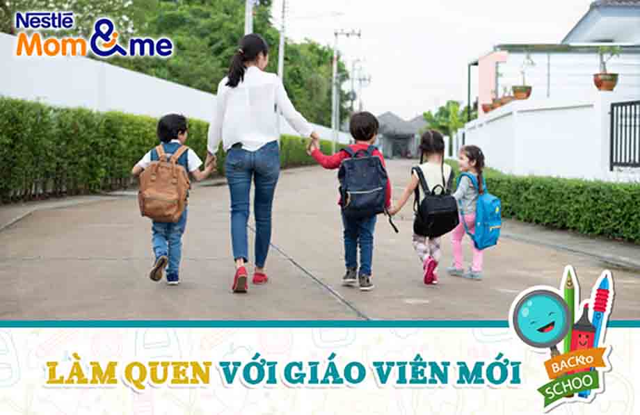 Làm quen với giáo viên mới