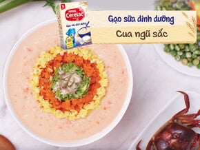 Hình minh họa bột ăn dặm cho bé 6 tháng Hình minh họa bột ăn dặm cho bé 6 tháng