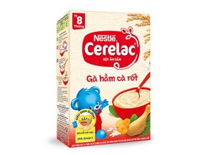 BỘT ĂN DẶM NESTLÉ CERELAC GÀ HẦM CÀ RỐT