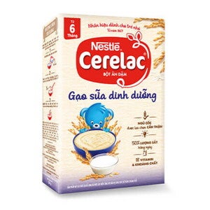 BỘT ĂN DẶM NESTLÉ CERELAC GẠO SỮA DINH DƯỠNG – 200g BỘT ĂN DẶM NESTLÉ CERELAC GẠO SỮA DINH DƯỠNG – 200g