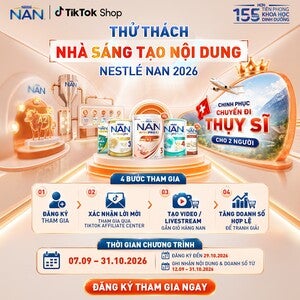 THỬ THÁCH NHÀ SÁNG TẠO NỘI DUNG NESTLE NAN 2026