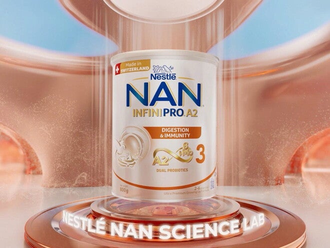 CHỌN NAN INFINIPRO A2 3 CHẤT LƯỢNG THỤY SĨ - CÔNG THỨC ĐẦU TIÊN VỚI ĐẠM A2, 6HMO VÀ LỢI KHUẨN KÉP