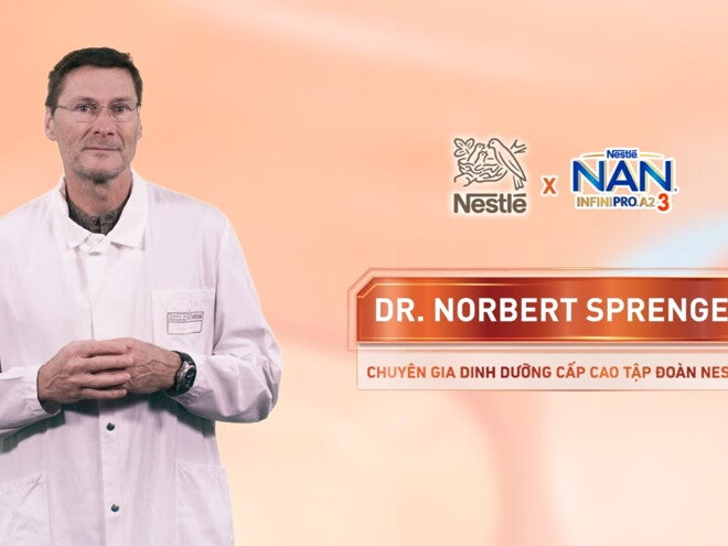 CHUYÊN GIA DINH DƯỠNG TẠI NESTLÉ CHIA SẺ VỀ CÔNG THỨC ĐỘT PHÁ NAN INFINIPRO A2 (BƯỚC 3)