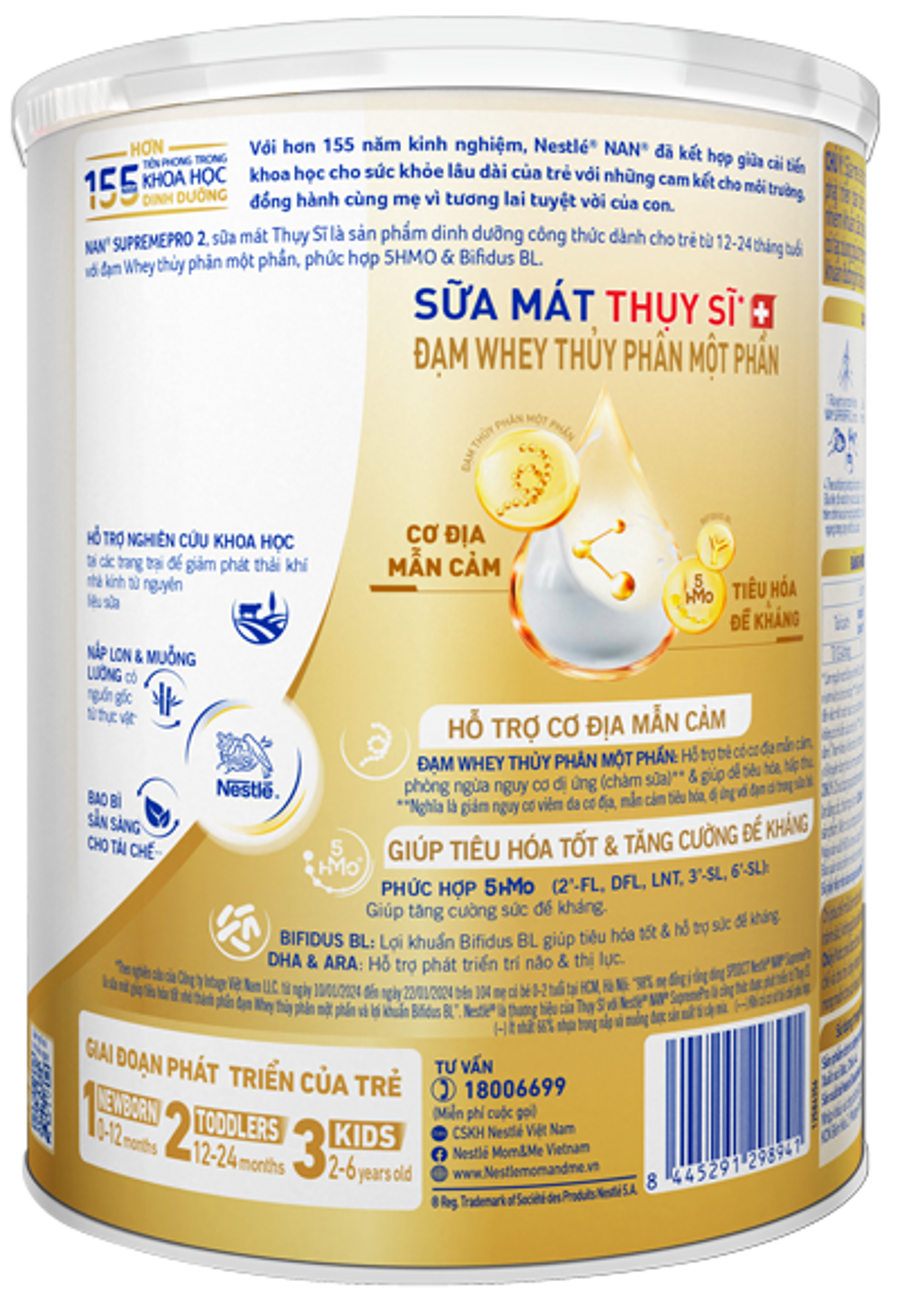 sữa nan supreme pro 2