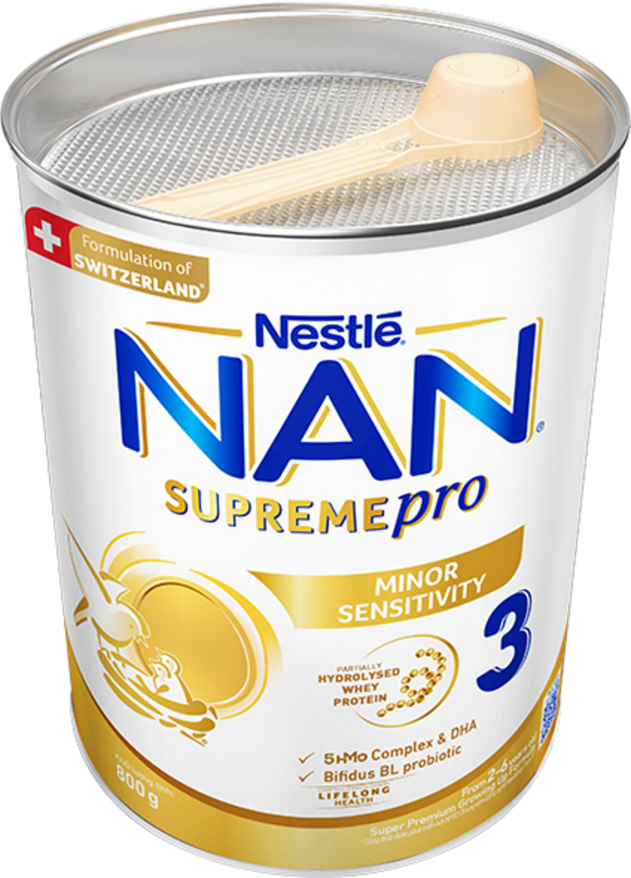 NAN Supreme pro 2 đạm whey thủy phân một phần