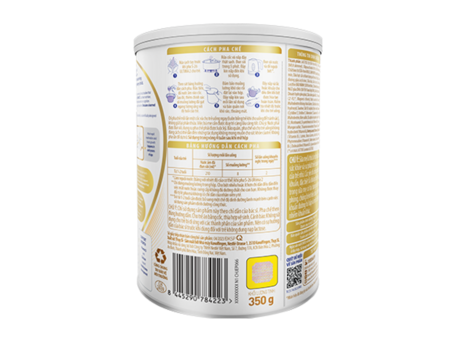 SẢN PHẨM DINH DƯỠNG CÔNG THỨC NESTLÉ S-26 ULTIMA 2 350G