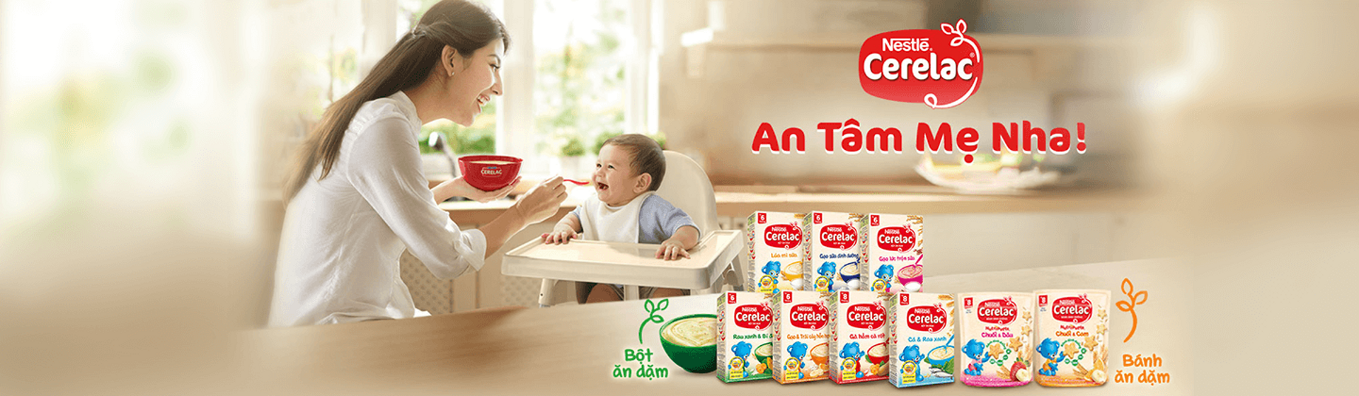 Bột ăn dặm Nestlé CERELAC lúa mì sữa có hương vị thơm ngon Bột ăn dặm Nestlé CERELAC lúa mì sữa có hương vị thơm ngon