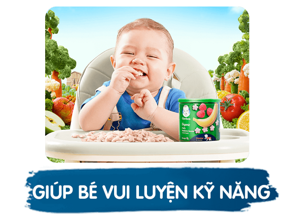 Giúp bé phát triển tốt hơn trong giai đoạn ăn dặm Giúp bé phát triển tốt hơn trong giai đoạn ăn dặm