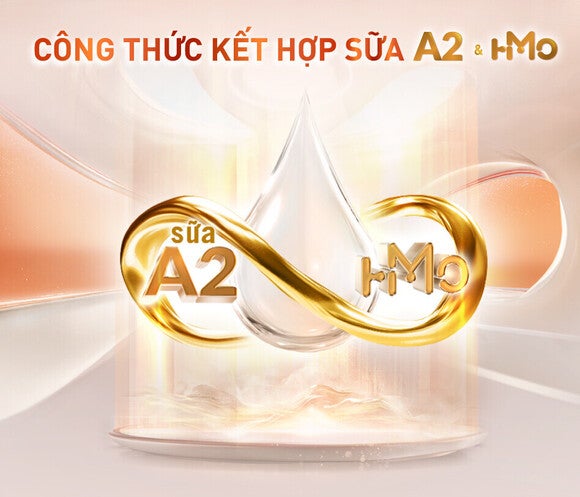 Công thức kết hợp sữa A2 & HMO