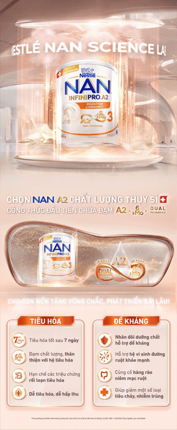 sữa mát nan infinipro a2 3